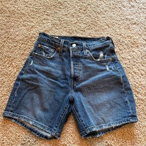 Levi's Blue Jean Shorts for Women